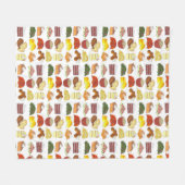 Favorieten voor soep Zuidelijk Cuisine Fleece Deken (Voorkant (Horizontaal))