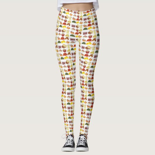 Favorieten voor soep Zuidelijk Cuisine Leggings (Voorkant)
