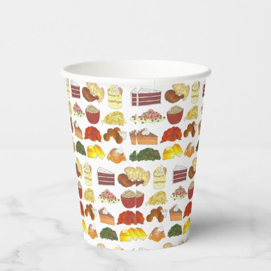 Favorieten voor soep Zuidelijk Cuisine Papieren Bekers (Rechts)