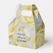 Favorietendoos Gele Roos Bedankdoosjes (Achterkant)