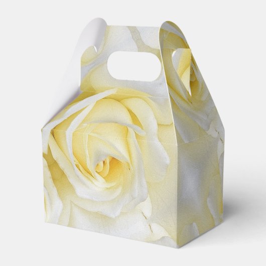 Favorietendoos Gele Roos Bedankdoosjes (Voorkant Zijde)