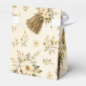 Favorietendoos voor het springen over de bezem bedankdoosjes (Achterkant)