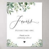 Favoris s'il vous plaît en prendre un Feuillage Eu Poster (Voorkant)