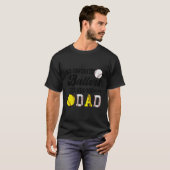 Favorite Ballers Call Me Dad Softball Baseball Dad T-shirt (Voorkant volledig)