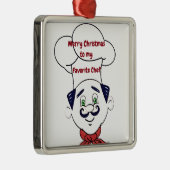 **FAVORITE CHEF ** CHRISTMAS ORNAMENT (Rechts)