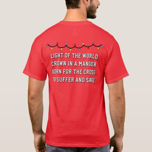 Favorite Christmas Light T-Shirt (Achterkant)