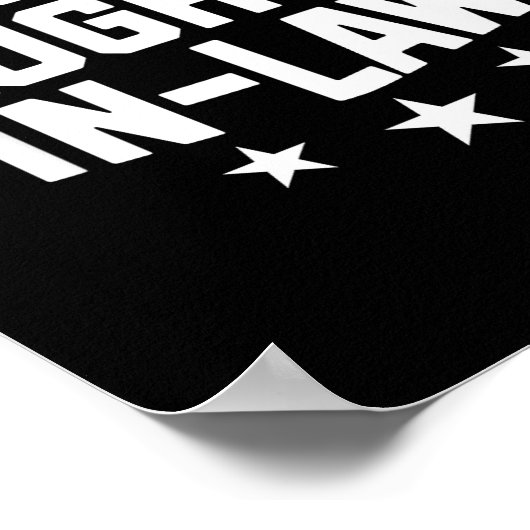 Favorite Daughter-in-law Funny Wife Mom Mother's D Poster (Hoek)