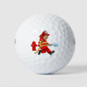 **FAVORITE FIREMAN* GOLF BALL GOLFBALLEN (Voorkant)