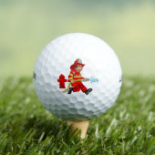 **FAVORITE FIREMAN* GOLF BALL GOLFBALLEN (Insitu Shirt)