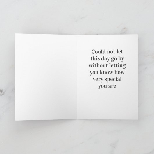 *FAVORITE GARDENER'S* BIRTHDAY WISH KAART (Binnen)