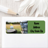 **FAVORITE GOLFER* ADRESETIKETTEN ETIKET (Insitu)