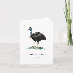 Favorite Grump Folded Note Card Kaart