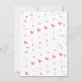 Favorite memory of the wedding Shower Game Card Kaart (Achterkant)