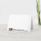 Favorite Path: Blank Verse Greeting Card Kaart (Achterkant)