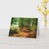 Favorite Path: Blank Verse Greeting Card Kaart (Gele Bloem)
