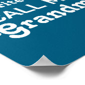 Favorite People D Funny Grandma  Poster (Hoek)