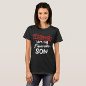 Favorite Son Funny Family Men Boys Kids Youth Teen T-shirt (Voorkant volledig)