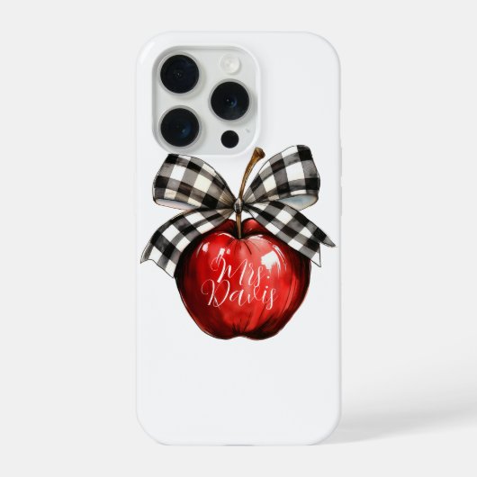 Favorite Teacher iPhone 15 Pro Case Hoesje (Achterkant)