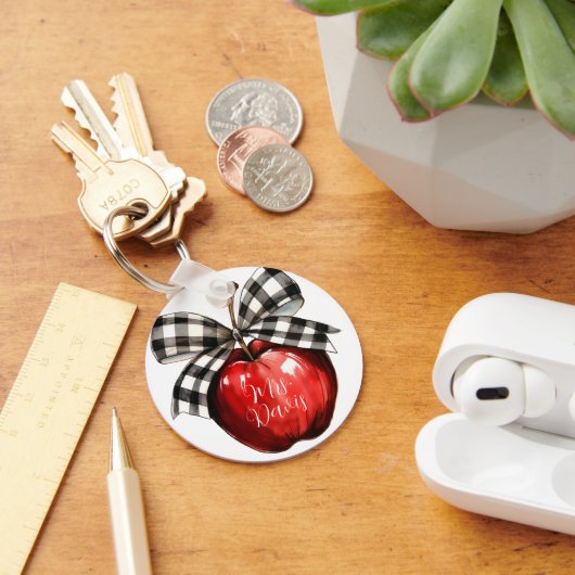 Favorite Teacher Keychain (Bureau)