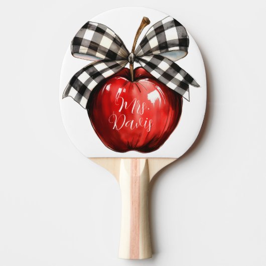 Favorite Teacher Ping Pong Paddle Tafeltennisbatje (Voorkant)