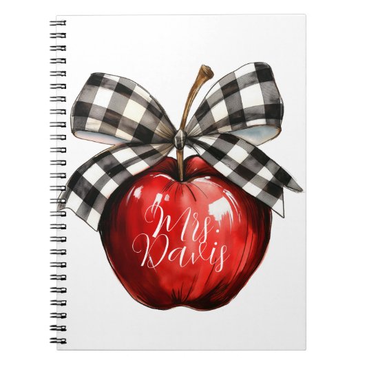 Favorite Teacher Spiral Photo Notebook Notitieboek (Voorkant)