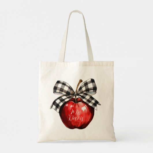 Favorite Teacher Tote Bag (Achterkant)