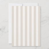 Favorite Things Gift Exchange Bridal Shower Brunch Kaart (Achterkant)