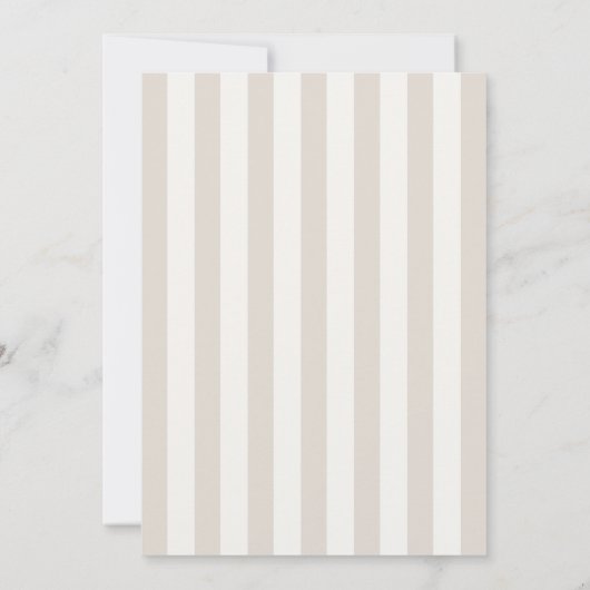 Favorite Things Gift Exchange Bridal Shower Brunch Kaart (Achterkant)