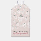 Favoritielabels voor Strawberry Fields Berry Sweet Cadeaulabel (Voorkant)