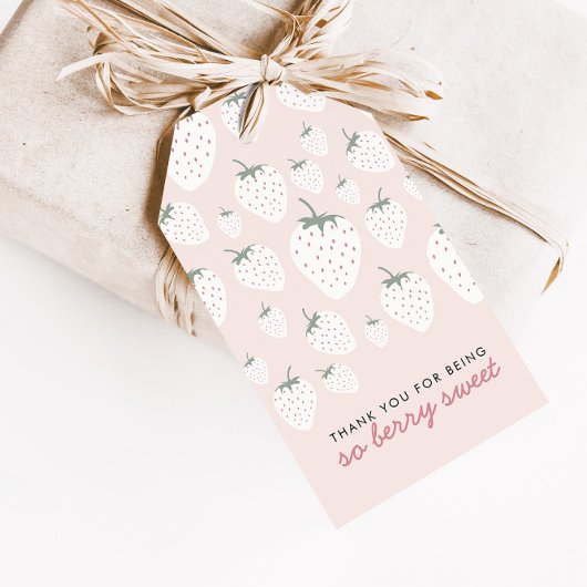 Favoritielabels voor Strawberry Fields Berry Sweet Cadeaulabel