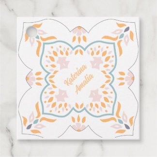 Favoritlabel zeemozaïek bedankjes labels