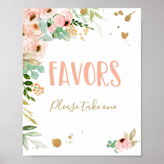 Favors Gifts Girl Miss Onederful Birthday Sign Poster (Voorkant)