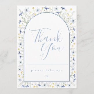 Favors Table Card Kaart