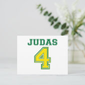 Favre Judas Briefkaart (Staand voorkant)