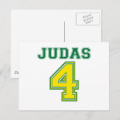 Favre Judas Briefkaart (Voorkant / Achterkant)