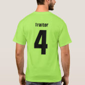 Favre = Traitor T-shirt (Achterkant)
