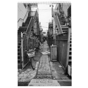 Favuly B&W Photo Calendar - Kelly Wine Kalender