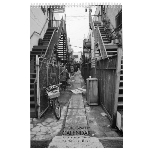 Favuly B&W Photo Calendar - Kelly Wine Kalender (Hoes)