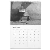 Favuly B&W Photo Calendar - Kelly Wine Kalender (Mar 2026)