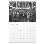 Favuly B&W Photo Calendar - Kelly Wine Kalender (Jan 2026)