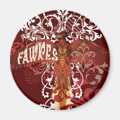 Fawkes Spread Wings Magneet (Voorkant)