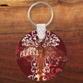 Fawkes Spread Wings Sleutelhanger (Voorkant)