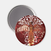 Fawkes Spreidt Vleugels Magneet (Voorkant / Achterkant)