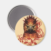 Fawkes staart magneet (Voorkant / Achterkant)