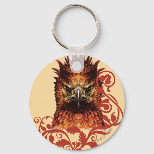 Fawkes staart sleutelhanger (Voorkant)