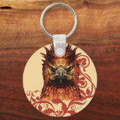 Fawkes staart sleutelhanger (Voorkant)