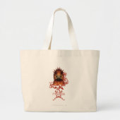 Fawkes Staring Grote Tote Bag (Voorkant)