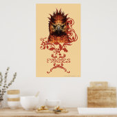 Fawkes Staring Poster (Keuken)