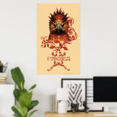 Fawkes Staring Poster (Thuiskantoor)
