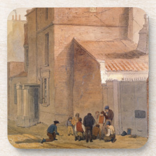 Fawler's Lodge, Islington, Londen (w/c op papier) Drankjes Onderzetter